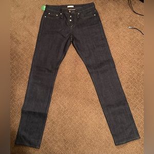 Unbranded UB222 Tapered Selvedge Jean NWT Size 29